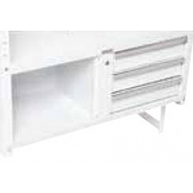 Weather Guard Storage Cabinet Disc Steel White - 9043-3-01