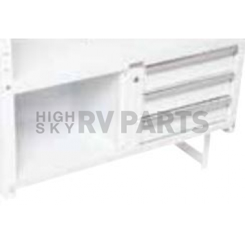 Weather Guard Storage Cabinet Disc Steel White - 9043-3-01