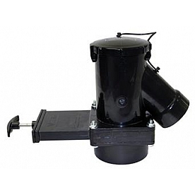 Valterra Sewer Waste Valve with 3 inch Hub x 2 inch Hub x 3 inch Bayonet Cap - T30