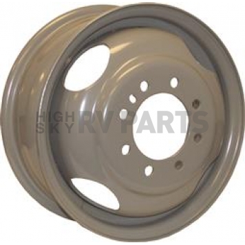 Americana Steel Trailer Wheel - 16 Inch with 8x6.50 Bolt Pattern Gray - 20777