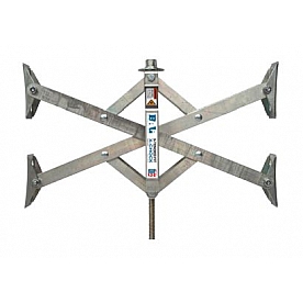 BAL RV Wheel Chock Zinc Coated Steel - 28024