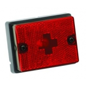 Bargman Trailer Light -  Rectangular Red  - 203113
