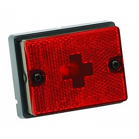 Bargman Trailer Light -  Rectangular Red  - 203113