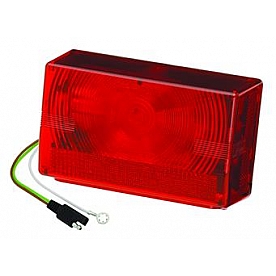 Bargman Trailer Light -  Rectangular Red  - 423075