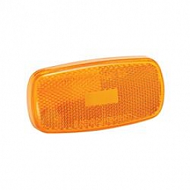 Bargman Trailer Light #59 Replacement Lens - Amber - 30-59-012