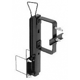 Brophy Spare Tire Carrier for up to 17 inch Tires - Black - FDTC