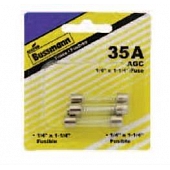 Bussman Fuse Glass Tube 4 Amp Pack of 5 - BP/AGC-4-RP