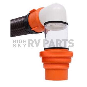 Camco Sewer Hose Connector - 4-In-1 Sewer Extension - 39735-2