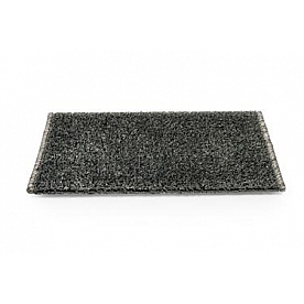 Camco Entry Step Rug - 17-1/2 Inch x 18 Inch Gray - 42918