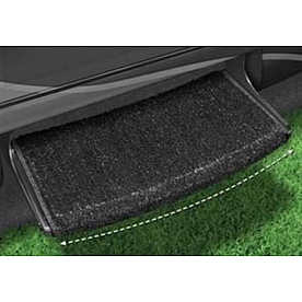 Camco Entry Step Rug -  x 22 Inch Black - 42947