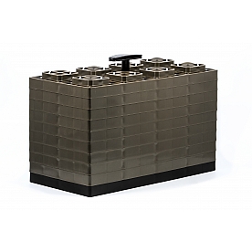 Camco Leveling Block Brown Plastic - Set of 10 - 44525