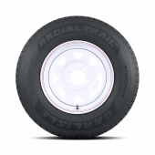 Carlisle Tire Assembly ST 175 80 13 - 5x4.50 Bolt Pattern White - 610421