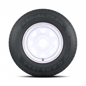 Carlisle Tire Assembly ST 175 80 13 - 5x4.50 Bolt Pattern White - 610421