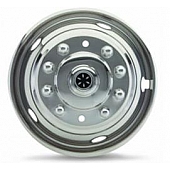 Dicor Corp. Wheel Simulator 19.5 Inch - 8 Lug  Stainless Steel Rear - V195F9-RAS