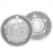 Dicor Corp. Wheel Simulator 19 inch - 10 Lug Stainless Steel Rear - V195P5-RAS