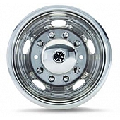 Dicor Corp. Wheel Simulator Stainless Steel Rear - Single - V22501-RWC