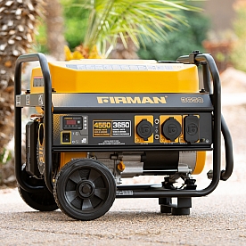 Firman Power Generator - 3650 Watt Gasoline Type - P03602