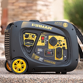 Firman Power Inverter Generator - 3000 Watt Gasoline Type - W03082