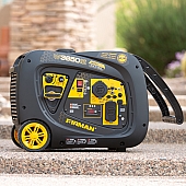 Firman Whisper Series Power Inverter Generator - 3300 Watt Gasoline Type - W03382