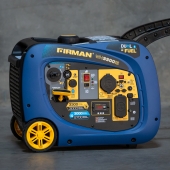 Firman Hybrid/ Whisper Series Power Generator - Gasoline/Liquid Propane 4550 Watt - WH03042