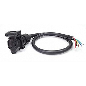 Hopkins MFG Trailer Wiring Connector 7 Blade Vehicle End - 20022