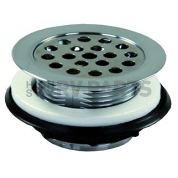 JR Products 2 Inch Shower Drain Strainer Plastic - 95175