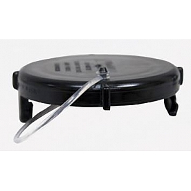 LaSalle Bristol 3 inch Bayonet Waste Valve Cap with 8 inch Strap - 39014