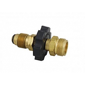 Marshall Excelsior Propane Adapter - Brass Male Prest-O-Lite (POL)  Male Threads - ME475
