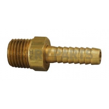 Marshall Excelsior Propane Adapter - Brass Hose Barb  Male Threads - ME5253