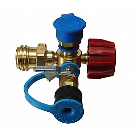 MB Sturgis Propane Adapter Fitting - Tank Connector with Quick Disconnect - 103613-MBS