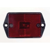 Optronics Trailer Light - Incandescent Bulb Rectangular Red  - MC35RS