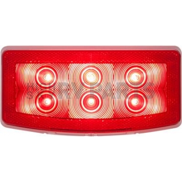 Optronics Clearance Marker Light - 7-1/2 Inch x 3.77 Inch Red - RVSTL20K