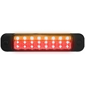 Peterson Mfg. Trailer Light - LED Rectangular Clear  - M1291A-R