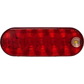 Peterson Mfg. Trailer Light - LED Oval Red  - M880-7