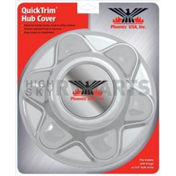 Phoenix USA Wheel Cover ABS Plastic - Single - QT655CHNB 