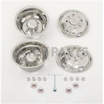 Phoenix USA Wheel Simulator Stainless Steel Front And Rear - Set Of 4 - NF19