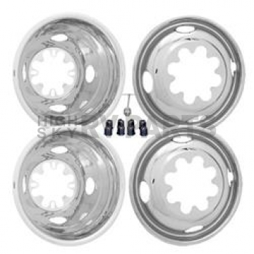 Phoenix USA Wheel Simulator Stainless Steel Front And Rear - Set Of 4 - SLG116