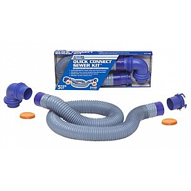  Prestofit Blue Line Quick Connect Sewer Kit Sewer Hose 10' Length - 1-0202