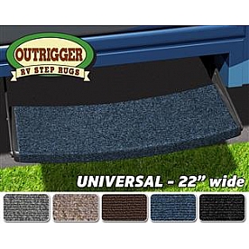 Prestofit Entry Step Rug - 22 Inch Atlantic Blue - 2-0392