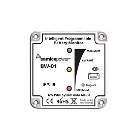 Samlex Solar LED Battery Monitor - Automatic Switch Off - BW-01
