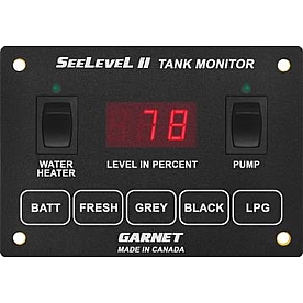 SeeLevel II Tank Monitor System - for Voltage and Tanks Level - 709-HP3W