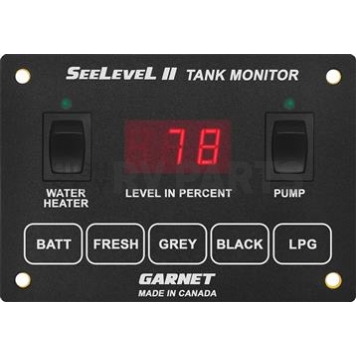 SeeLevel II Tank Monitor System - for Voltage and Tanks Level - 709-HP3W