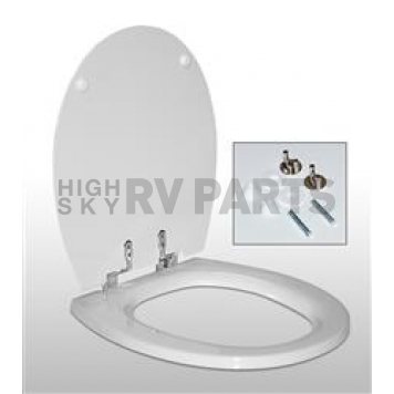 Thetford Toilet Seat Elongated Closed Front White 36504