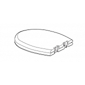 Thetford Toilet Seat Round Closed Front Bone Plastic 36503