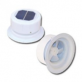 Ultra-Fab Products RV Sewer Vent - Solar Powered - White 53-945001