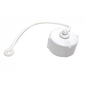 Valterra 3/4 inch Sewer Cap with Strap - T1020-1DW