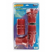 Valterra EZ Coupler Sewer Hose Connector - 3-Piece System - F02-3303