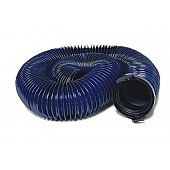Valterra Quick Drain Standard Silverback Sewer Hose 20' Length with Straight Adapter D04-0121