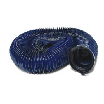 Valterra Quick Drain Standard Silverback Sewer Hose 20' Length with Straight Adapter D04-0121