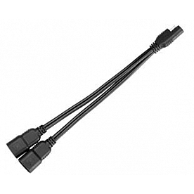 Zamp Solar Panel 1 To 2 Wire Y Connector Adapter - ZS-RV-Y